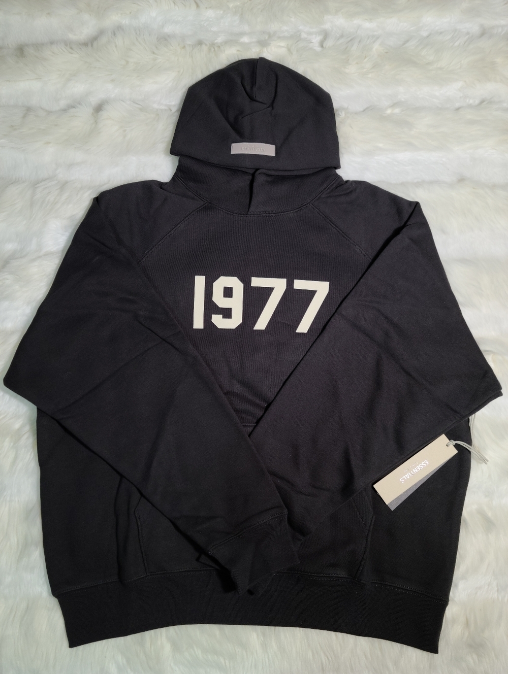 Fear of God Essentials 1977 Hoodie Pullover Iron Men Small NEW